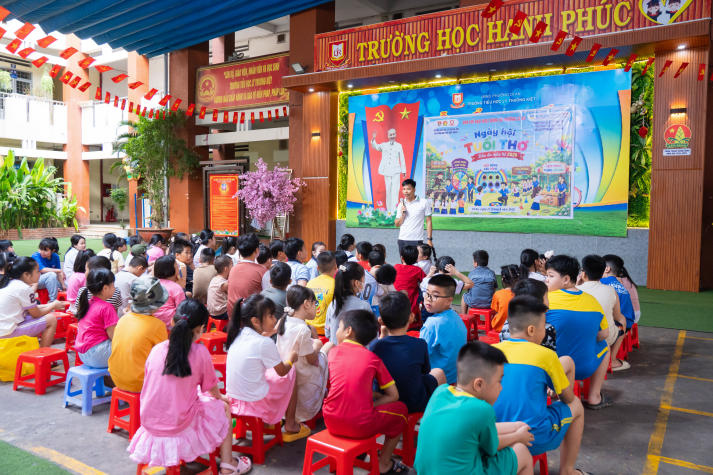 Tuổi trẻ VJIT “khuấy động” mùa hè cho thiếu nhi tại Ngày hội Tuổi thơ 2026 11