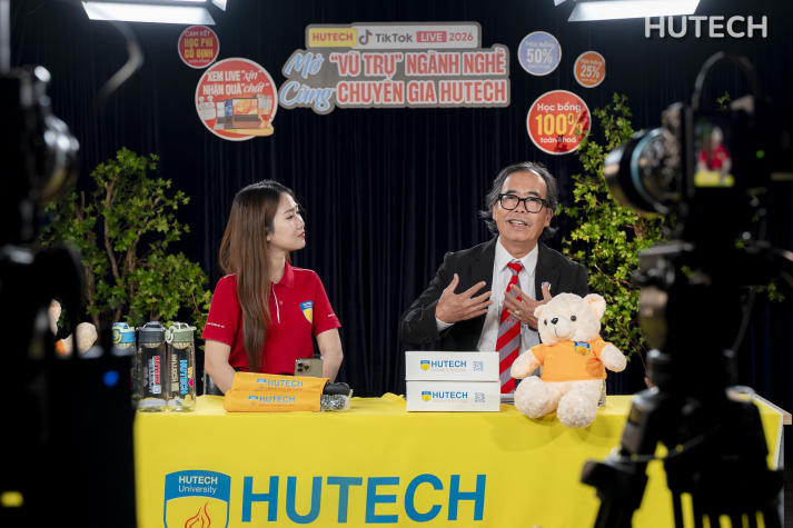[HUTECH TIKTOK LIVE 2026] Hiểu đúng ngành học về Kinh doanh, Kiến trúc, Sáng tạo trong kỷ nguyên số 34