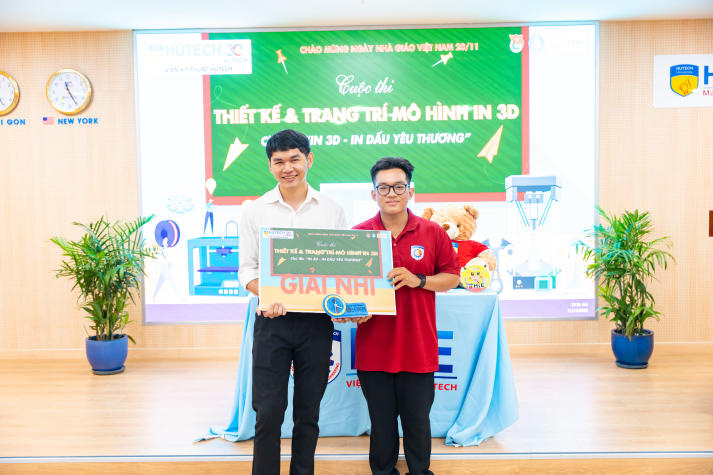 [Ảnh] “In 3D - In dấu yêu thương”: Sân chơi lan tỏa tinh thần tri ân 20/11 của sinh viên Viện Kỹ thuật 76