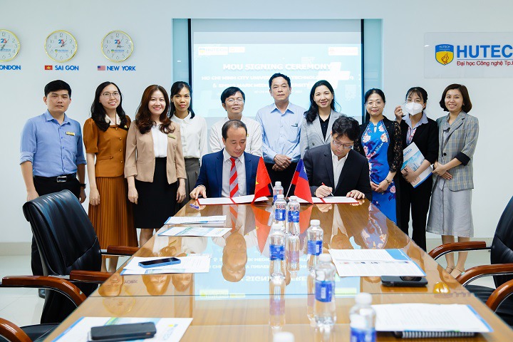 HUTECH ký kết MOU với Bệnh viện Đại học Y dược Shing Mark (Đài Loan) 63