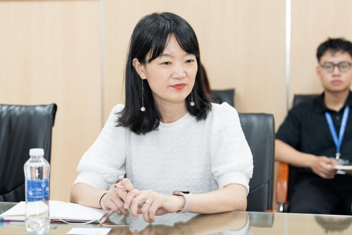 Khoa Hàn Quốc học HUTECH đón tiếp làm việc với Giám đốc Trung tâm Ngôn ngữ tiếng Hàn tại TP.HCM 23