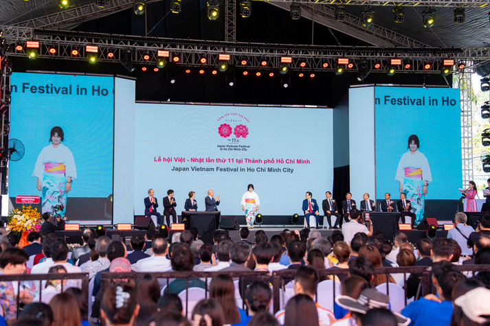 Sinh viên HUTECH “bắt nhịp” giao lưu quốc tế tại Lễ hội Việt Nam - Nhật Bản lần thứ 11 88