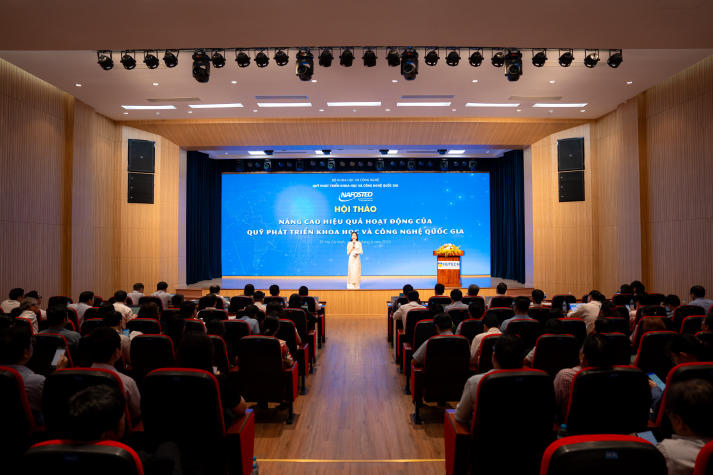 Nhiều ý kiến xây dựng thiết thực tại Hội thảo “Nâng cao hiệu quả hoạt động của Quỹ Phát triển Khoa học và Công nghệ Quốc gia” 9