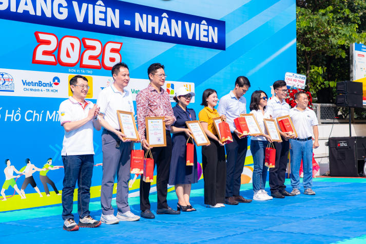 [Video] Bùng nổ tinh thần thể thao, Hội thao CB-GV-NV HUTECH 2026 khởi động mùa tranh tài rực lửa 107