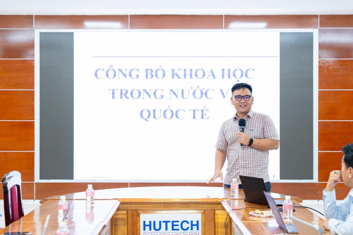 Khoa Tài chính - Thương mại HUTECH tập huấn kỹ năng viết bài báo khoa học công bố quốc tế cho giảng viên 24