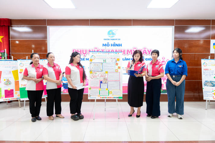 HUTECH đồng hành cùng phụ nữ phường Thạnh Mỹ Tây phát triển tư duy đổi mới sáng tạo và khởi nghiệp 196