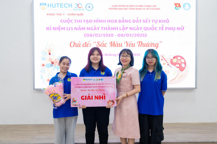 Biến đất sét thành đóa hoa biết nói, sinh viên Khoa Thú y - Chăn nuôi trao yêu thương đến phái nữ 127