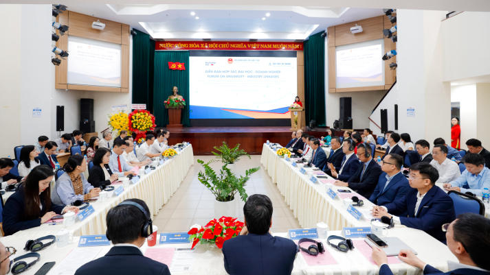 HUTECH tham dự Diễn đàn hợp tác đại học - doanh nghiệp 2025, ký kết cùng Mitsubishi Electric và CT Group