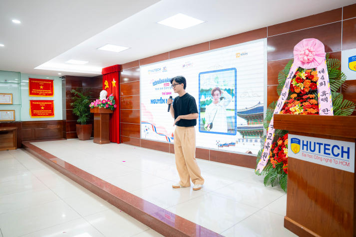 [Video] Tỏa sáng tại Chung kết, sinh viên ngành Đông phương học giành giải Nhất Cuộc thi Nói tiếng Hàn HUTECH 75