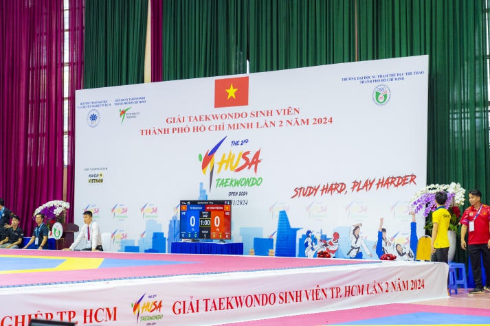 Đội tuyển Taekwondo HUTECH gặt hái 11 huy chương tại Giải Vô địch Taekwondo Sinh viên TP.HCM lần 2 năm 2024 17