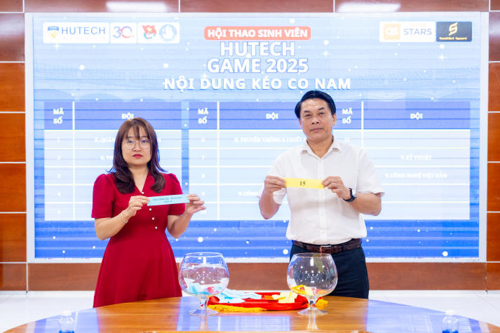 [HUTECH GAMES 2025] Kết quả bốc thăm đã được xác lập, sẵn sàng hướng đến Lễ khai mạc vào ngày 23/3 144