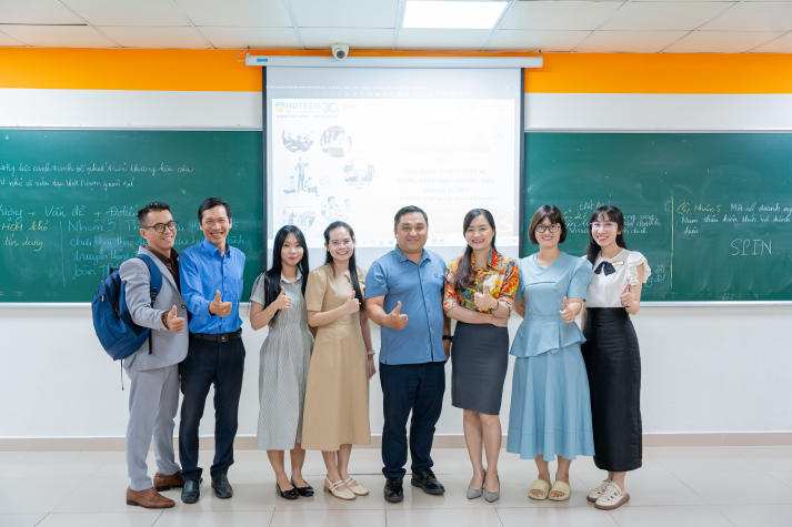 Giảng viên HUTECH tăng cường kinh nghiệm giảng dạy học phần Tư duy thiết kế dự án 125