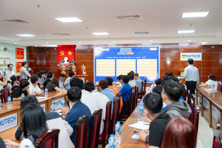 Bốc thăm HUTECH Games 2026: Những cặp đấu duyên nợ chính thức lộ diện 13