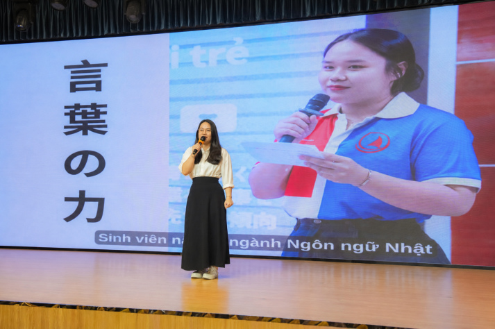 Sinh viên Khoa Nhật Bản học chinh phục giải thưởng tại Cuộc thi Hùng biện tiếng Nhật mở rộng lần thứ VI 46