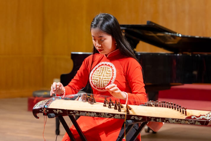 Sinh viên ngành Truyền thông đa phương tiện trải nghiệm không gian âm nhạc cổ điển tại Nhạc Viện TP.HCM 82