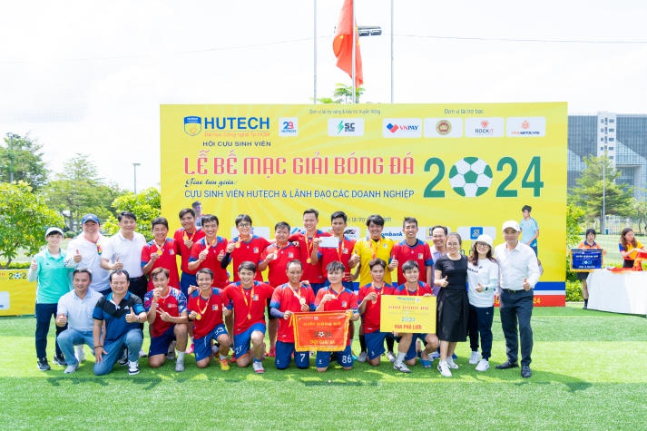 Lộ diện đội Vô địch “Giải bóng đá giao lưu Cựu Sinh viên HUTECH và Lãnh đạo các Doanh nghiệp” năm 2024 283