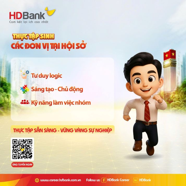 Sinh viên Khoa Tài chính - Thương mại nắm bắt cơ hội thực tập “vàng” tại HDBank Future Banker 2025 vào 02/12 tới 33