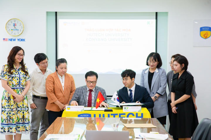 HUTECH ký kết MOA với Trường Đại học Konyang (Hàn Quốc) 82