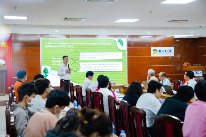 A lot of helpful information was made available during the scientific conference "Laws of the circular economy in Vietnam today." 116