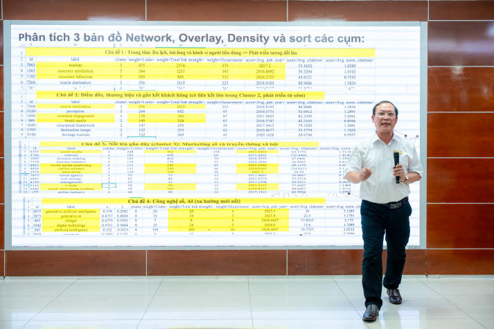 Học viên, nghiên cứu sinh HUTECH nâng cao kỹ năng nghiên cứu và khai thác dữ liệu học thuật 58