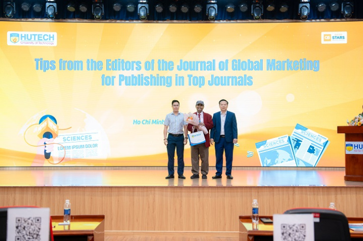 Tổng biên tập Journal of Global Marketing chia sẻ quyết chinh phục tạp chí khoa học quốc tế uy tín 15