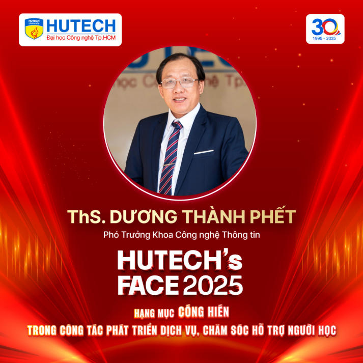 Giải thưởng HUTECH’S FACE 2025 - Công bố 8 gương mặt tiêu biểu 45