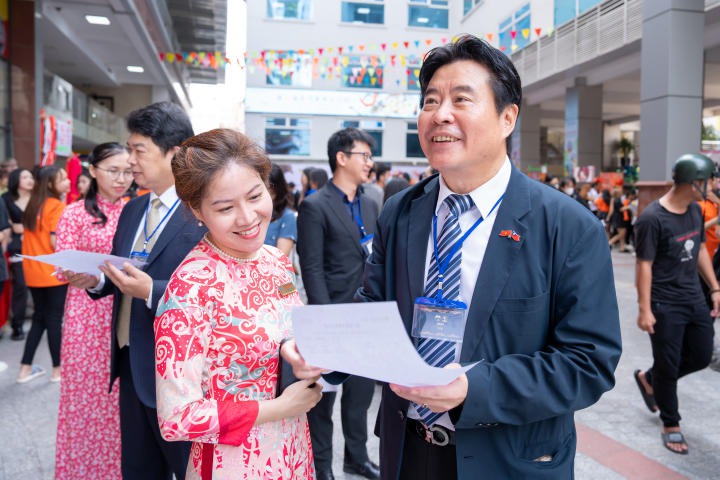 Sinh viên HUTECH thưởng thức món ngon, giao lưu văn hóa xứ Đài qua "Ngày hội văn hóa ẩm thực Đài Loan" lần 2 218