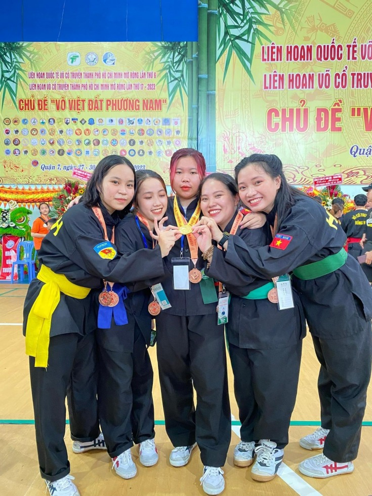Sinh viên HUTECH xuất sắc giành 10 huy chương tại Liên hoan Võ cổ truyền TP.HCM mở rộng lần thứ 17 - 2023 39
