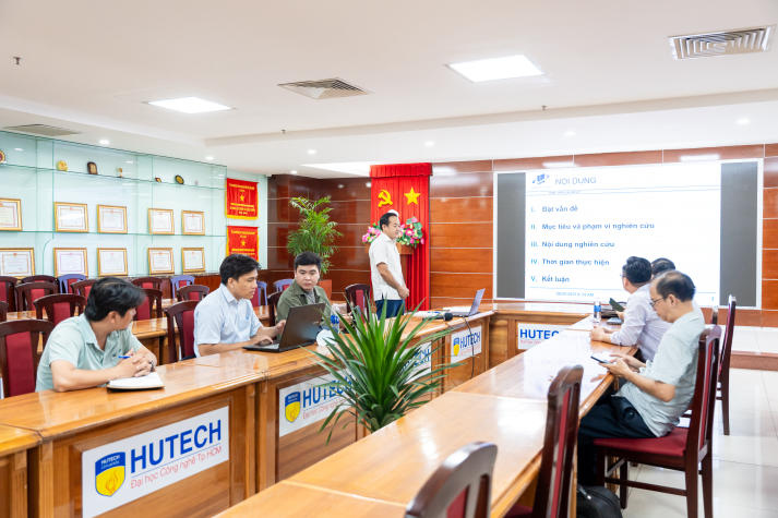 Nhóm Nghiên cứu mạnh HUTECH đề xuất nhiều đề tài nghiên cứu tiềm năng trong lĩnh vực kỹ thuật - xây dựng 12