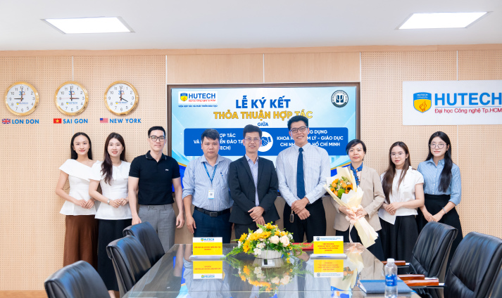 HUTECH signs MoU with IAPEHCM to expand learning and practical training opportunities for Psychology students 9