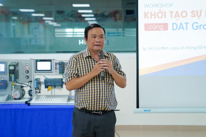 Sinh viên Viện Kỹ thuật tiếp cận giải pháp, thiết bị tự động hóa và cơ hội thực tập, việc làm cùng chuyên gia DAT 67