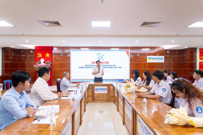 Hội nghị kiện toàn Hội Sinh viên HUTECH Khóa IX: Quyết tâm xây dựng phong trào thiết thực, gắn kết sinh viên 132