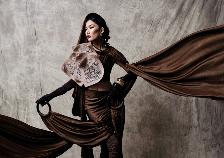 03 thiết kế của sinh viên ngành Thiết kế thời trang “oanh tạc” SẮC NÉT 2025 69