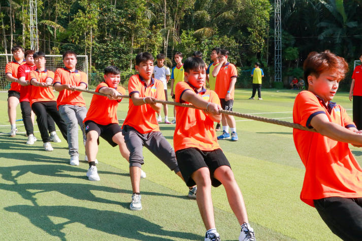 Hơn 400 vận động viên VJIT khí thế bước vào Lễ khai mạc Olympic 2025 52