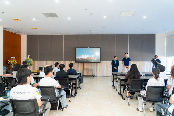 Sinh viên VJIT “mục sở thị” môi trường doanh nghiệp Nhật Bản tại Phú Mỹ 3 15