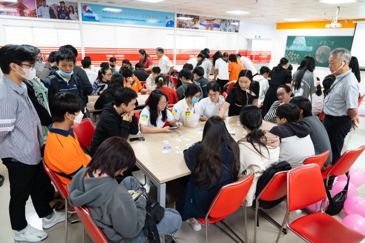 Ngày hội văn hóa Nhật Bản mang đến nhiều trải nghiệm ngoại ngữ thú vị cho sinh viên VJIT HUTECH 87