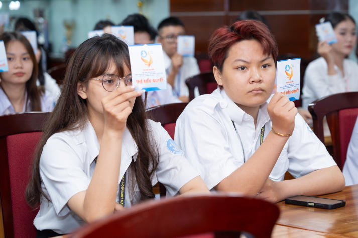 ​Ra mắt những “thủ lĩnh mới” tại Đại hội Liên Chi hội Khoa Quản trị Du lịch - Nhà hàng - Khách sạn nhiệm kỳ 2025 - 2028 86