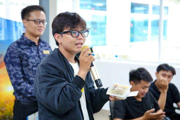 Sinh viên Quản trị Nhà hàng và Nghệ thuật ẩm thực tìm hiểu thực phẩm và đồ uống từ đậu nành 145