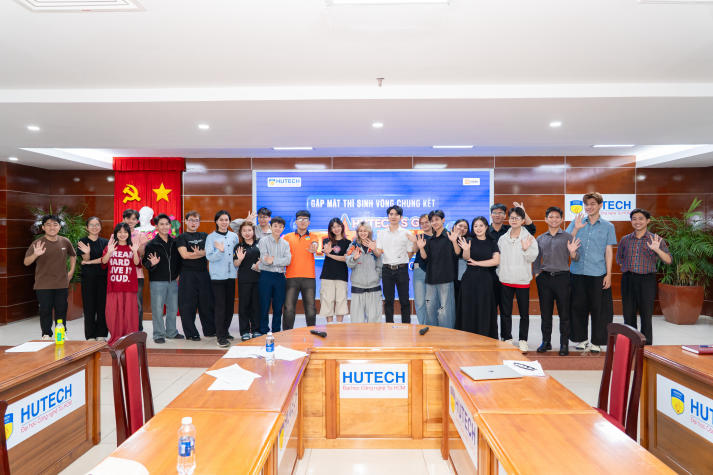 Ban Tổ chức HUTECH's Got Talent 2026 gặp mặt Top 17 thí sinh vòng Chung kết 84