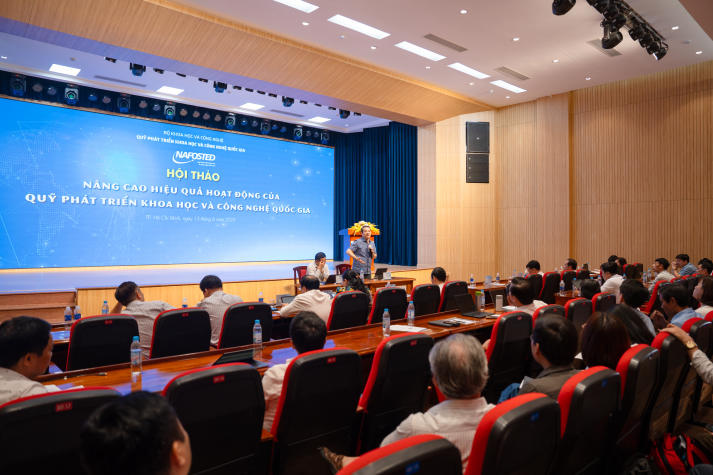 Nhiều ý kiến xây dựng thiết thực tại Hội thảo “Nâng cao hiệu quả hoạt động của Quỹ Phát triển Khoa học và Công nghệ Quốc gia” 152