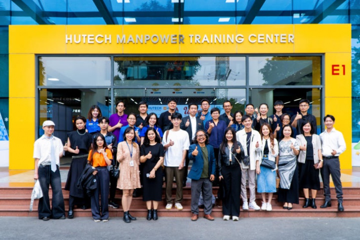 Khoa Kiến trúc - Mỹ thuật HUTECH đón tiếp và làm việc với Trường Đại học Khon Kaen (Thái Lan) 139