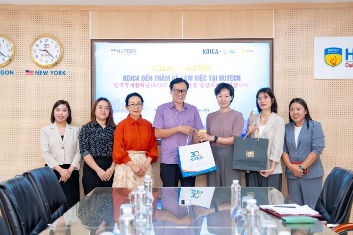 Khoa Hàn Quốc học HUTECH tăng cường hợp tác quốc tế cùng KOICA 11