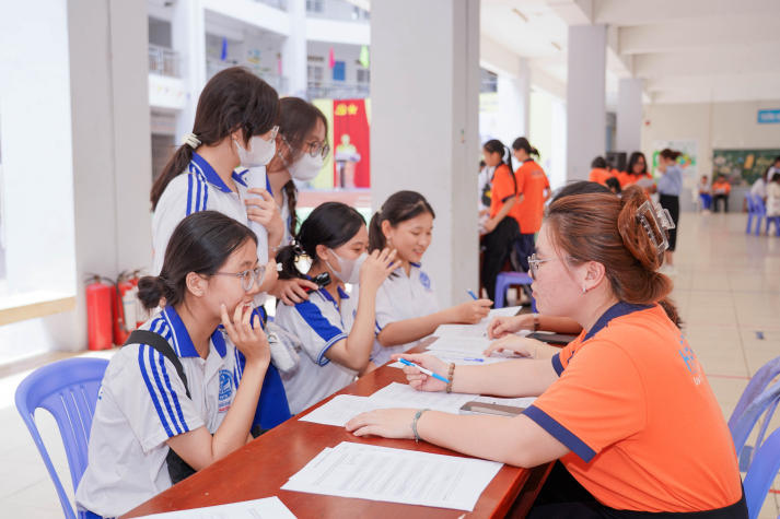 Sinh viên ngành Tâm lý học kết nối hơn 2.000 học sinh An Giang qua hành trình “Hiểu tâm lý - Vững tương lai” 51