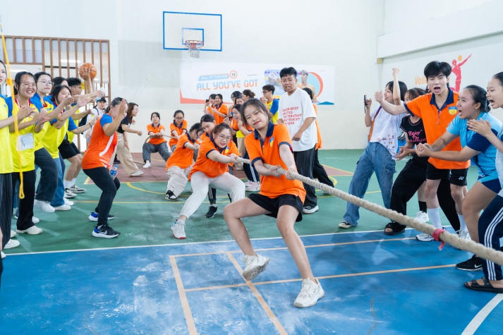 Sôi động Hội thao sinh viên Khoa Hàn Quốc học - Khoa Nhật Bản học: Nơi tinh thần đoàn kết tỏa sáng 76