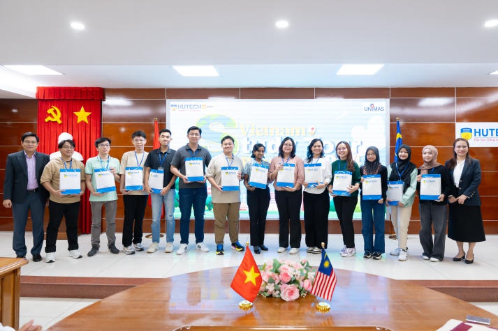 Khai mạc "Vietnam Study Tour Program 2024", sinh viên HUTECH có cơ hội giao lưu quốc tế cùng giảng viên và sinh viên UNIMAS 153
