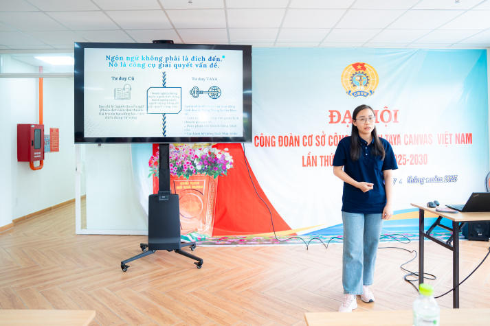 Sinh viên Trung Quốc học khám phá “guồng vận hành” doanh nghiệp quốc tế tại Taya Canvas Việt Nam 67