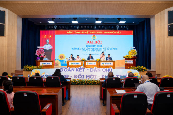 Đại hội Công đoàn HUTECH khóa XI, nhiệm kỳ 2025-2030: Khát vọng đổi mới, hướng đến tổ chức vững mạnh 24
