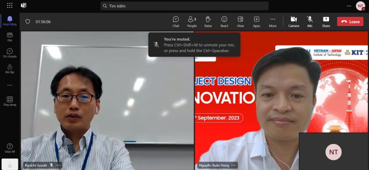 Viện Công nghệ Việt - Nhật HUTECH tổng kết khóa học "Project Design Innovation" dành cho sinh viên 23