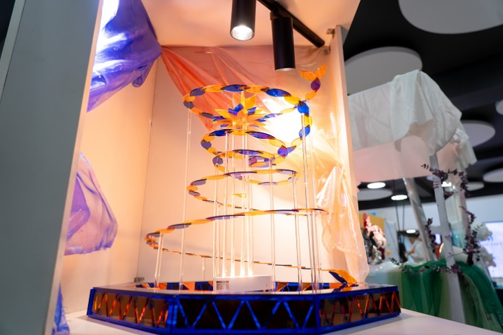 Kết nối kỹ thuật - thẩm mỹ - ứng dụng trong triển lãm của sinh viên ngành Thiết kế nội thất 25