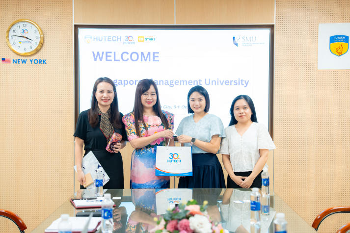 HUTECH works with Singapore Management University to expand international learning opportunities for students 51